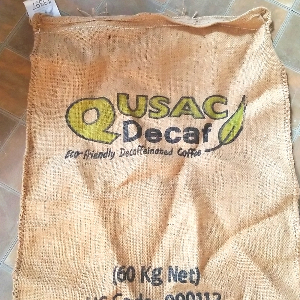 Burlap bag